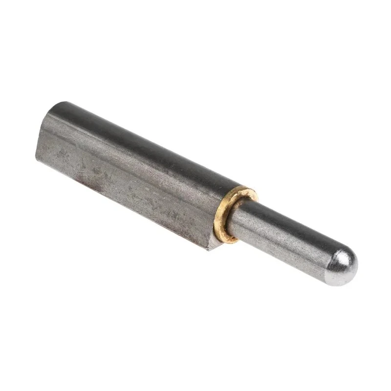 Pinet Steel Flat Top Bullet Hinge with Fixed Pin, Weld-on Fixing, 200 mm x 29 mm x 16 mm 14-7-3584