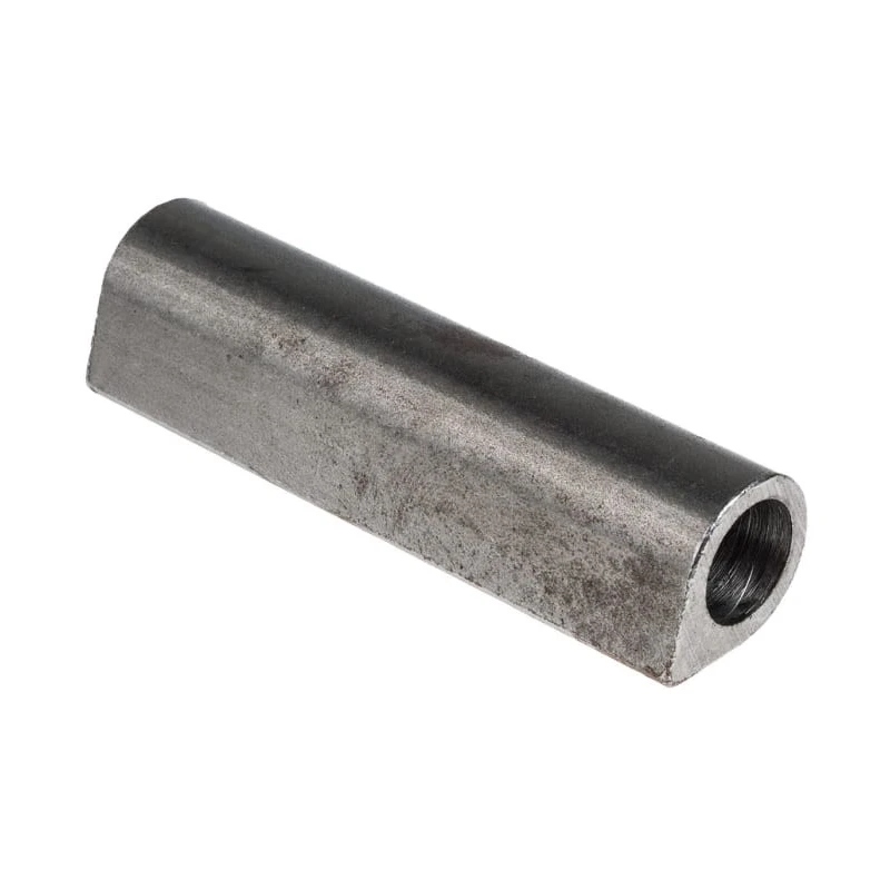 Pinet Steel Flat Top Bullet Hinge with Fixed Pin, Weld-on Fixing, 200 mm x 29 mm x 16 mm 14-7-3584