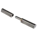 Pinet Steel Flat Top Bullet Hinge with Fixed Pin, Weld-on Fixing, 200 mm x 29 mm x 16 mm 14-7-3584
