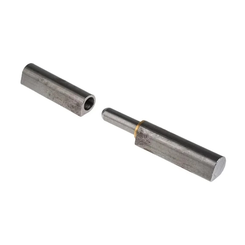 Pinet Steel Flat Top Bullet Hinge with Fixed Pin, Weld-on Fixing, 200 mm x 29 mm x 16 mm 14-7-3584
