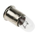 RS PRO E10 Indicator Light Clear 28V 80mA 2000h Incandescent Lamp 104-525