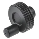 Elesa Black Technopolymer Revolving Hand Wheel 40 mm Diameter 34398-C9