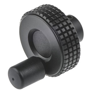 Elesa Black Technopolymer Revolving Hand Wheel 40 mm Diameter 34398-C9