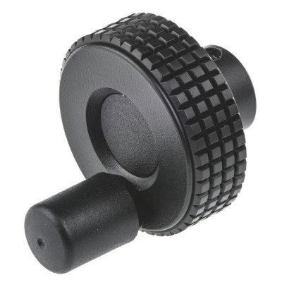 Elesa Black Technopolymer Revolving Hand Wheel 40 mm Diameter 34398-C9