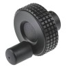 Elesa Black Technopolymer Revolving Hand Wheel 40 mm Diameter 34398-C9