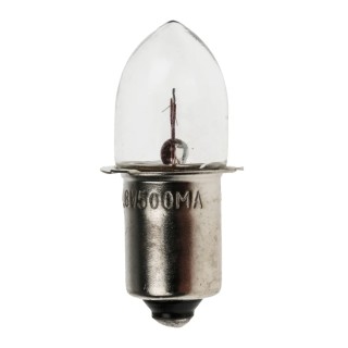 RS PRO P13.5s Clear Indicator Light, 4.8V, 500mA Current, 11.3mm Diameter, 29mm Length, 20h Lifespan 105-174