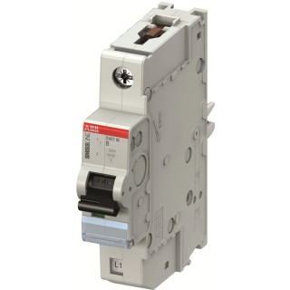ABB SMISSLINE TP S400M Miniature Circuit Breaker, 1-Pole, 13A, Type B, 400V AC, 60V DC, 10 kA 2CCS571001R0135 S401M-B13