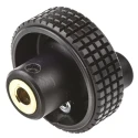 Elesa Black Technopolymer Revolving Hand Wheel 40 mm Diameter 34398-C9