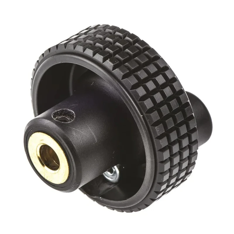 Elesa Black Technopolymer Revolving Hand Wheel 40 mm Diameter 34398-C9
