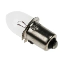 RS PRO P13.5s Clear Indicator Light, 4.8V, 500mA Current, 11.3mm Diameter, 29mm Length, 20h Lifespan 105-174