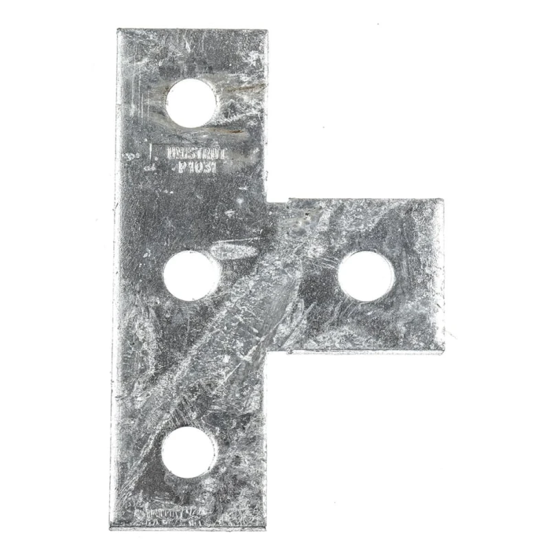 Unistrut Stainless Steel T Shape Bracket Stainless Steel, Hot Dip Galvanised P 1031