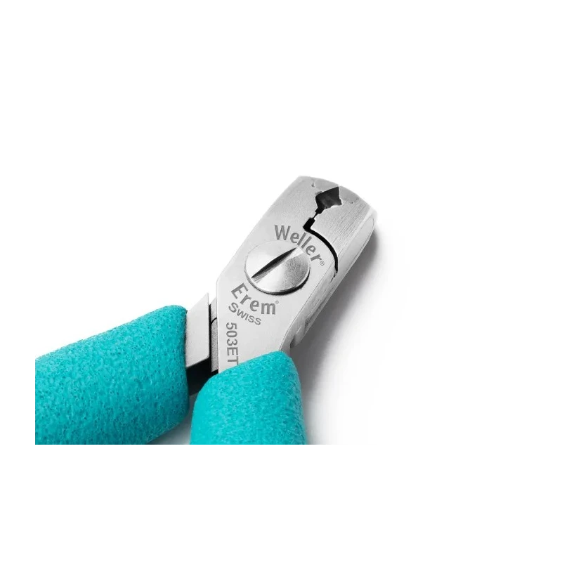 Weller Erem Cable Cutter Tip Cutter Semi-Flush Cut Type ESD Safe 1.2mm Capacity 110mm Length 503ET
