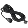 RS PRO Extension Lead 10 m Type E, 16 A, 60 V, Polyvinyl Chloride Jacket, IEC 60320 Standard 116-108