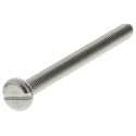RS PRO Slot Pan Head Stainless Steel Machine Screw M4 Thread 50 mm Length 130-656