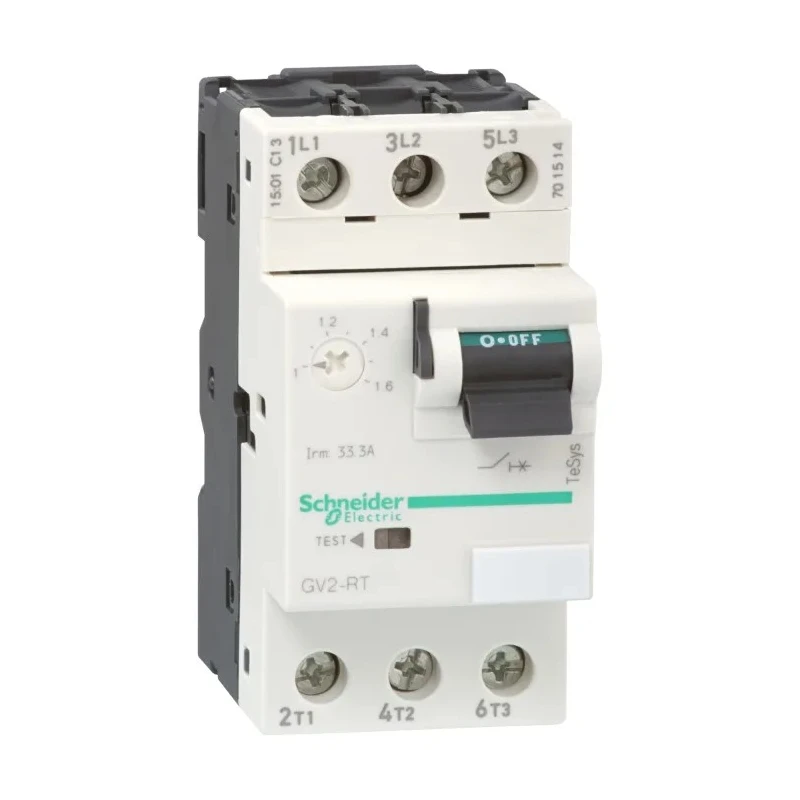Schneider Electric Motor Protection Circuit Breaker TeSyS GV 400mA, 630mA, 690V, Thermal Magnetic, 3 Poles GV2RT04