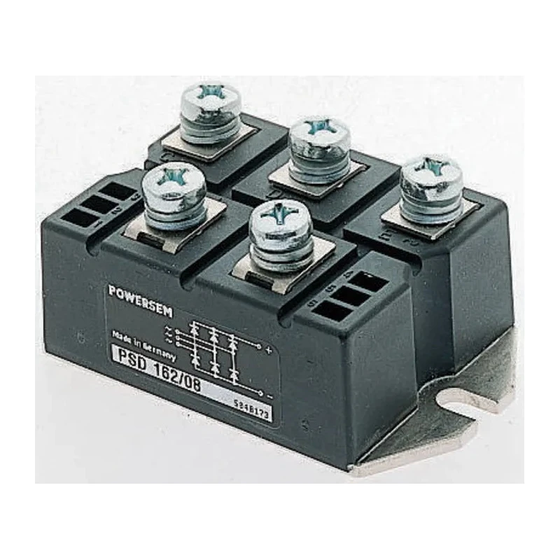 IXYS Three Phase Bridge Rectifier Module Panel Mount Type, 1200 V Peak Reverse Voltage, 1.95 kA Peak Surge VUO160-12NO7