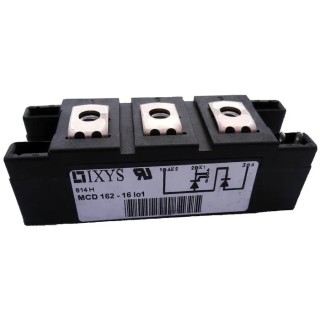 IXYS Thyristor Module Panel Mount 1600 V 6.4 kA Rated Surge Current 190 A 5-Pin MCD162-16IO1