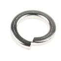 RS PRO Stainless Steel Plain Lock Washers M8 DIN 7980 Plain Finish 2mm Thickness 189-721