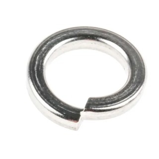 RS PRO Stainless Steel Plain Lock Washers M8 DIN 7980 Plain Finish 2mm Thickness 189-721