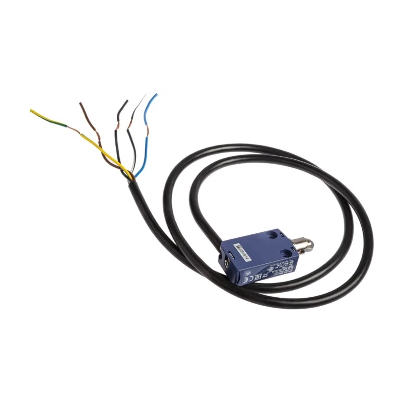 Telemecanique Sensors OsiSense XC Series Roller Plunger Limit Switch, 1 NO/1 NC, IP66 IP67 IP68, Zinc Alloy XCMD2502L1