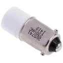 RS PRO White Indicator Lamp Single Chip, 230V AC, BA9 Base, 10 mm Diameter 205-741