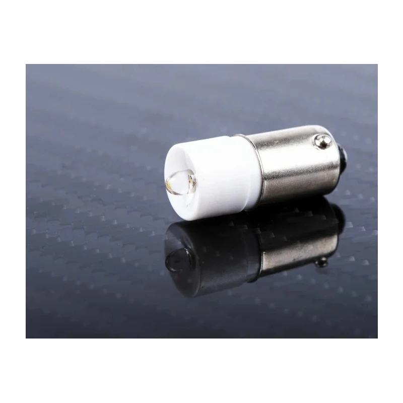 RS PRO White Indicator Lamp Single Chip, 230V AC, BA9 Base, 10 mm Diameter 205-741