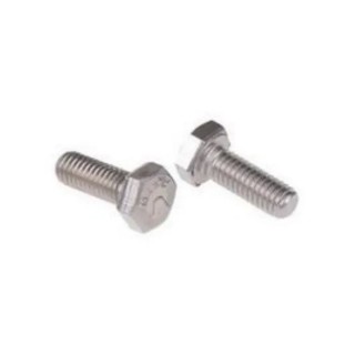RS PRO Plain Stainless Steel Hex Bolt M6 x 16 mm DIN 933 316 A4 Grade Stainless Steel 190-169