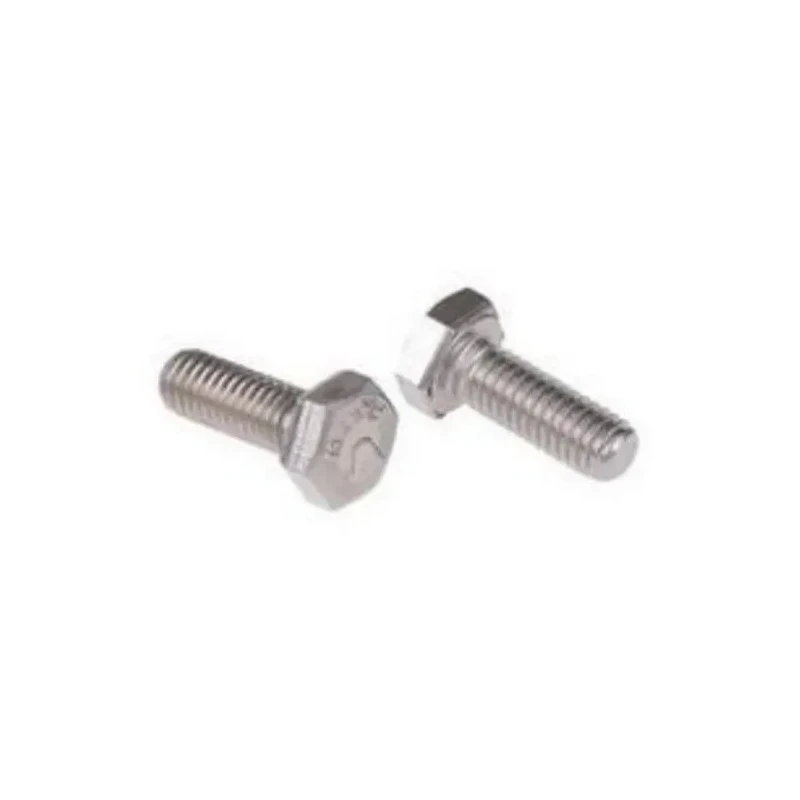 RS PRO Plain Stainless Steel Hex Bolt M6 x 16 mm DIN 933 316 A4 Grade Stainless Steel 190-169