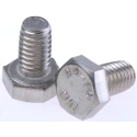 RS PRO Plain Stainless Steel Hex Bolt M6 x 10 mm DIN 933 190-147