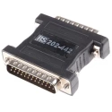 RS PRO D-Sub Adapter 25-Way Male to Male Straight Connector with 300V Operating Voltage 202-442