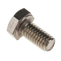 RS PRO Stainless Steel Hex Bolt M6 x 12 mm DIN 933, A4 Type 316 Corrosion Resistant 190-153