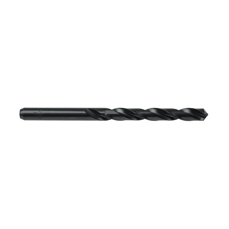 RS PRO HSS Jobber Twist Drill Bit 8 mm Size, 117 mm Overall Length, 118° Point Angle, Plain Shank, 10 Pieces 213-124