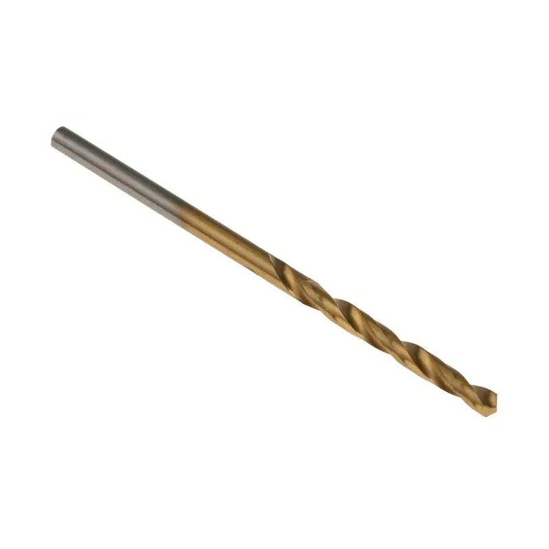 RS PRO High-Speed Steel (HSS) Tin Coated Jobber Drill Bit Set 61mm Overall Length 2.7mm Shank Size, Cylindrical 213-764