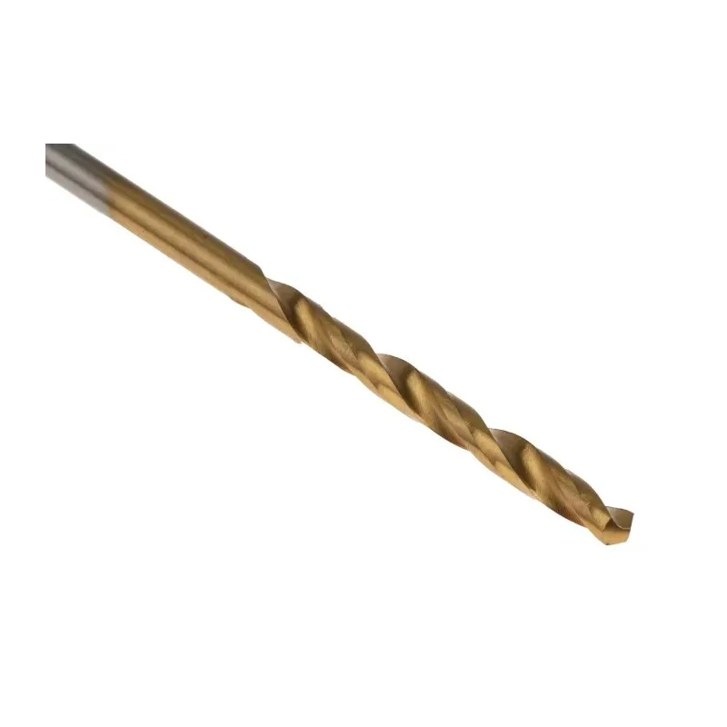 RS PRO High-Speed Steel (HSS) Tin Coated Jobber Drill Bit Set 61mm Overall Length 2.7mm Shank Size, Cylindrical 213-764