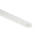 HellermannTyton Spiral Cable Wrap Polytetrafluoroethylene 8 mm Max Bundle Diameter 1.6 mm Cable 161-45000 SBPTFE1.5-PTFE-NA