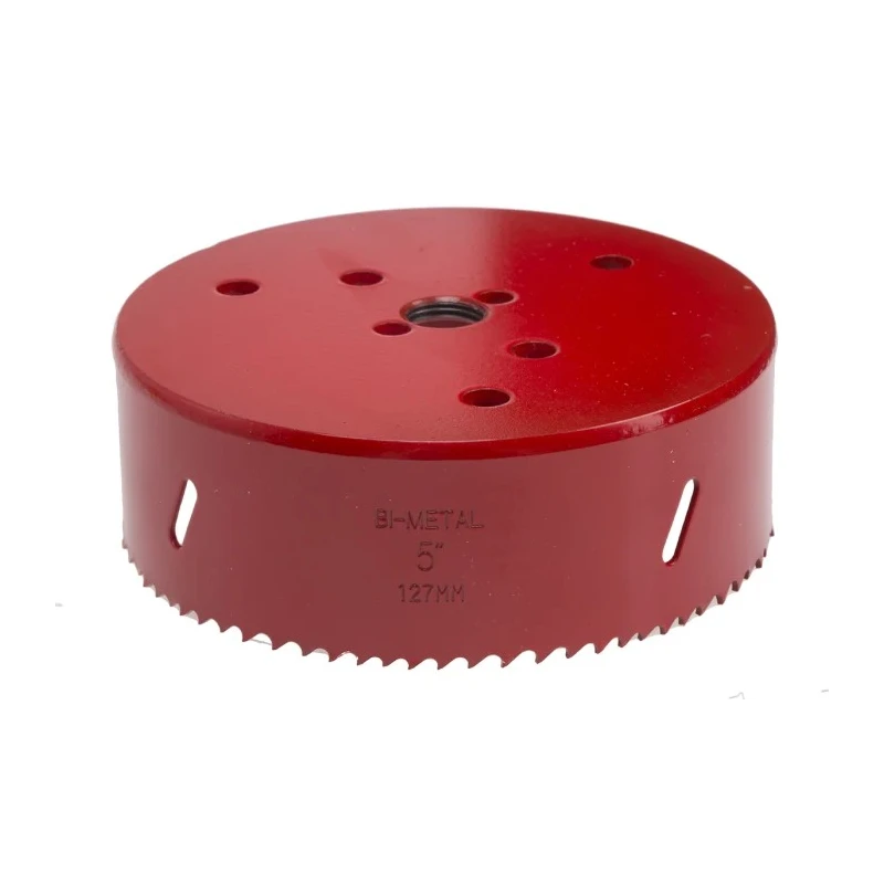 RS PRO 127 mm Diameter Bi-Metal HSS Hole Saw Drill Bit 6 Teeth per Inch 32mm Cut Depth 216-094