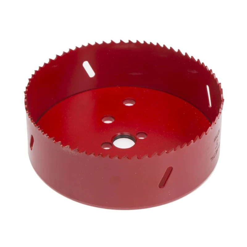 RS PRO 127 mm Diameter Bi-Metal HSS Hole Saw Drill Bit 6 Teeth per Inch 32mm Cut Depth 216-094