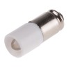 RS PRO White Indicator Lamp Single Chip 12 V AC DC Midget Groove Base 6 mm Diameter 203-587