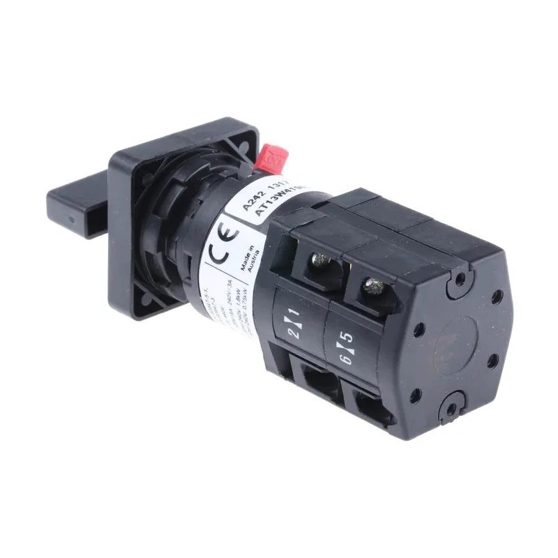 Schneider Electric 5 Position 60 ° Rotary Switch Cam Switch Handle Actuator 10 A K10D004QCH