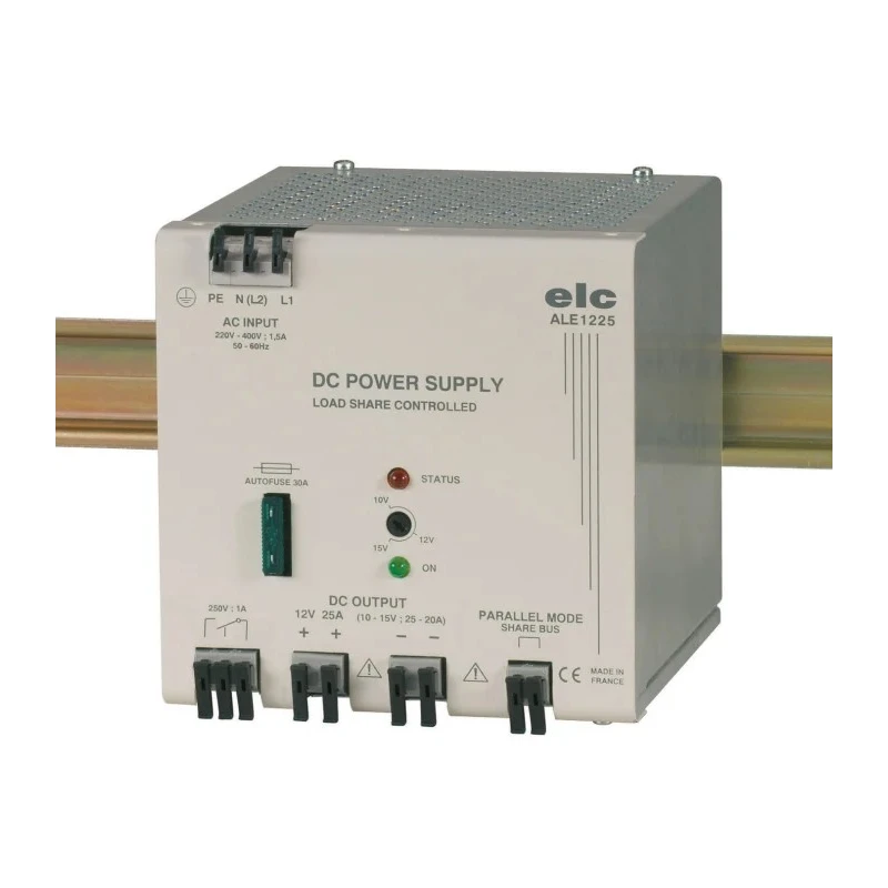 Omron ALE Switched Mode DIN Rail Power Supply 440V AC 15V DC 25 A Output 300 W ALE1225