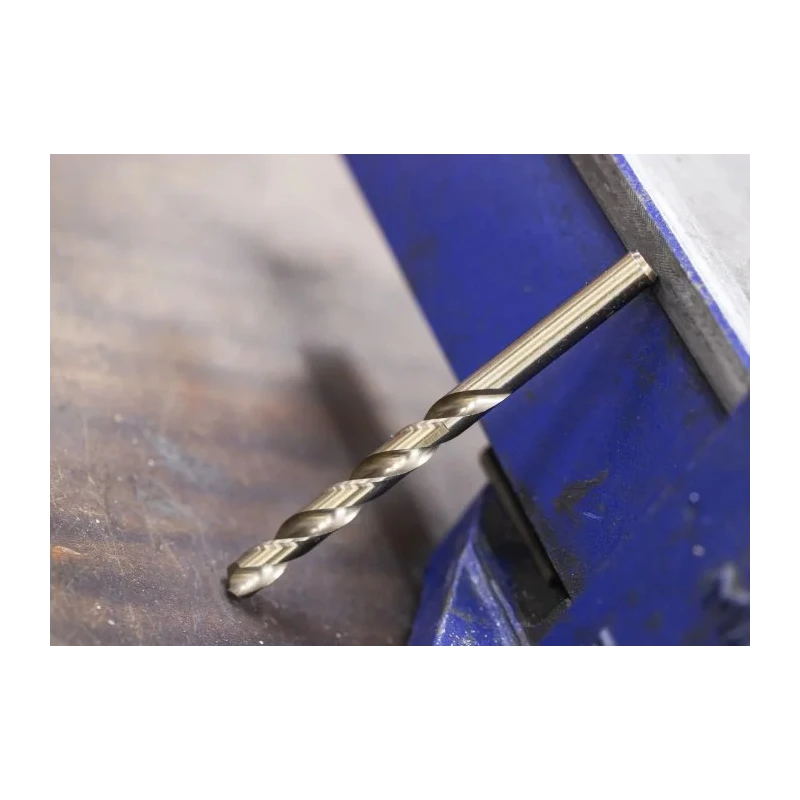 RS PRO Cobalt High Speed Steel 10 mm Shank Twist Drill Bits Set, 133 mm Overall Length, 10 Pieces 216-533
