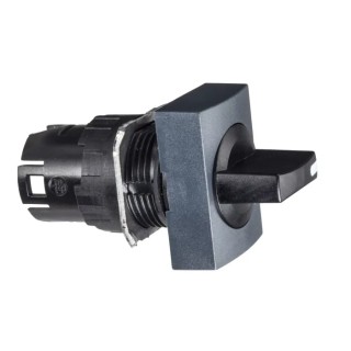 Schneider Electric Harmony XB6 Series 3 Position Selector Switch Head, 16 mm Cutout, Black Handle ZB6DD25