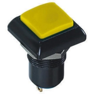 APEM IP Series Push Button Switch, Latching, Panel Mount, 12 mm Cutout, SPST, IP67, 24 V dc IPC1SAD5