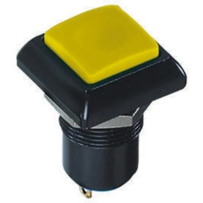 APEM IP Series Push Button Switch, Latching, Panel Mount, 12 mm Cutout, SPST, IP67, 24 V dc IPC1SAD5