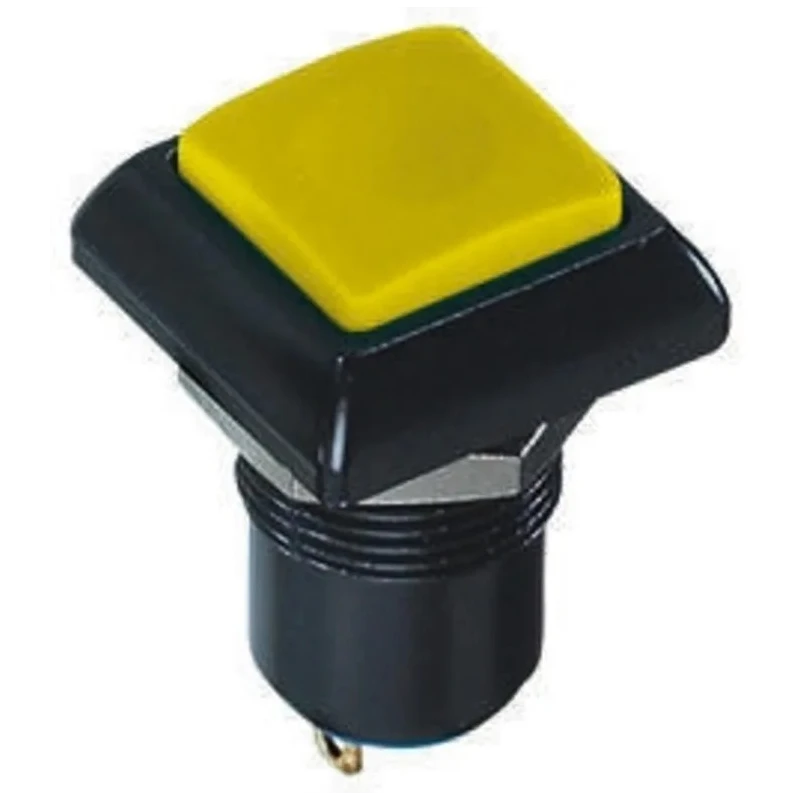 APEM IP Series Push Button Switch, Latching, Panel Mount, 12 mm Cutout, SPST, IP67, 24 V dc IPC1SAD5