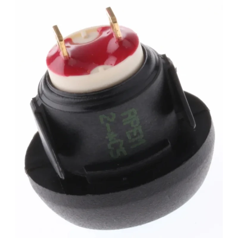 APEM IB Series Miniature Momentary Push Button Switch, Panel Mount, Blue Dome Actuator, 12.2 mm Cutout, SPST IBR3SAD100