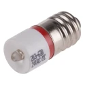 RS PRO Red Indicator Lamp Single Chip 24 V AC/DC E10 Base 10 mm Diameter 203-638