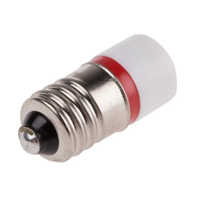 RS PRO Red Indicator Lamp Single Chip 24 V AC/DC E10 Base 10 mm Diameter 203-638