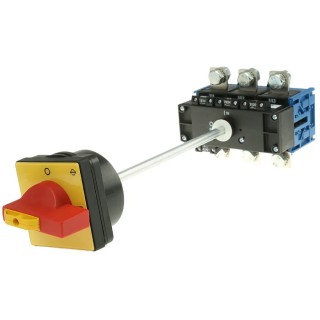 Kraus & Naimer 3-Pole Panel Isolator Switch IP65 Rated, 250A, 90kW 