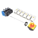 Kraus & Naimer 3-Pole Panel Isolator Switch IP65 Rated, 250A, 90kW 